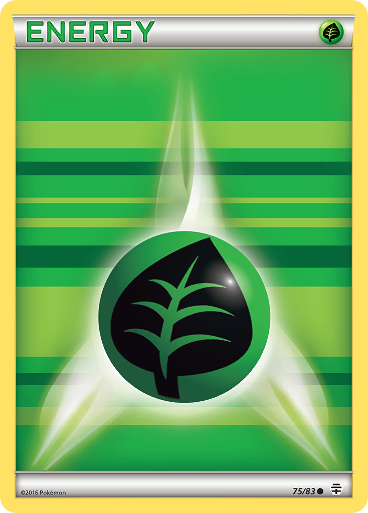 Grass Energy 75/83 Generations Reverse Holofoil Game Nerdz