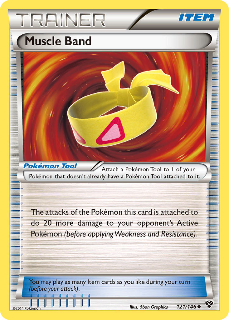 Muscle Band 121/146 - XY - Game Nerdz