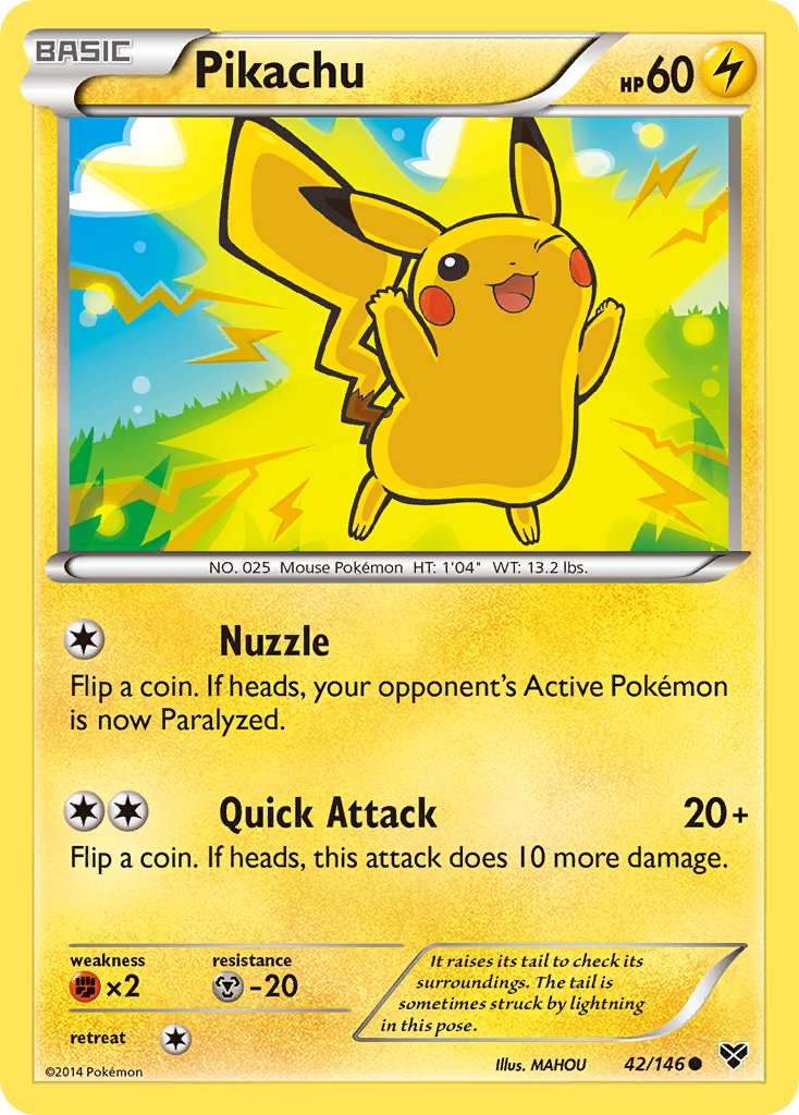 Pikachu 42/146 - XY - Game Nerdz