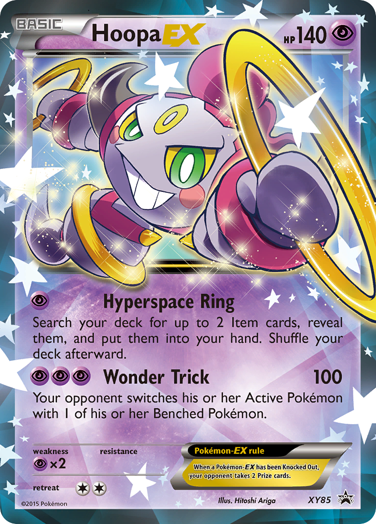 Hoopa-EX XY85/211 - XY Black Star Promos Holofoil - Game Nerdz
