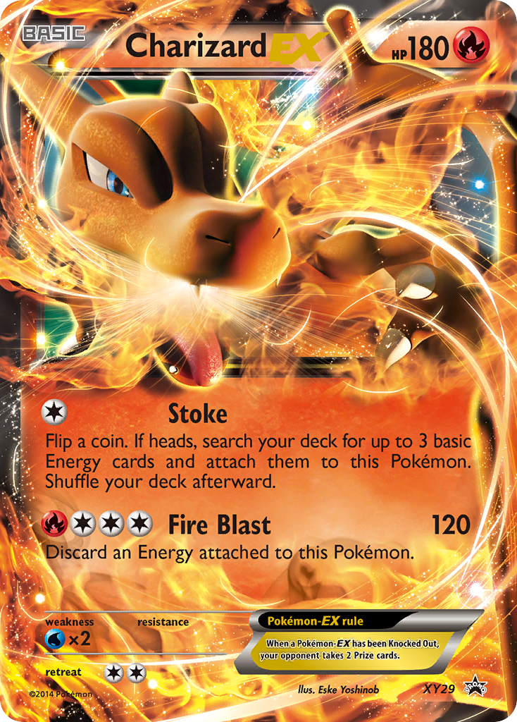 Charizard-EX XY29/211 - XY Black Star Promos Holofoil - Game Nerdz Charizard-EX XY29/211 - XY Black Star Promos Holofoil - Game Nerdz