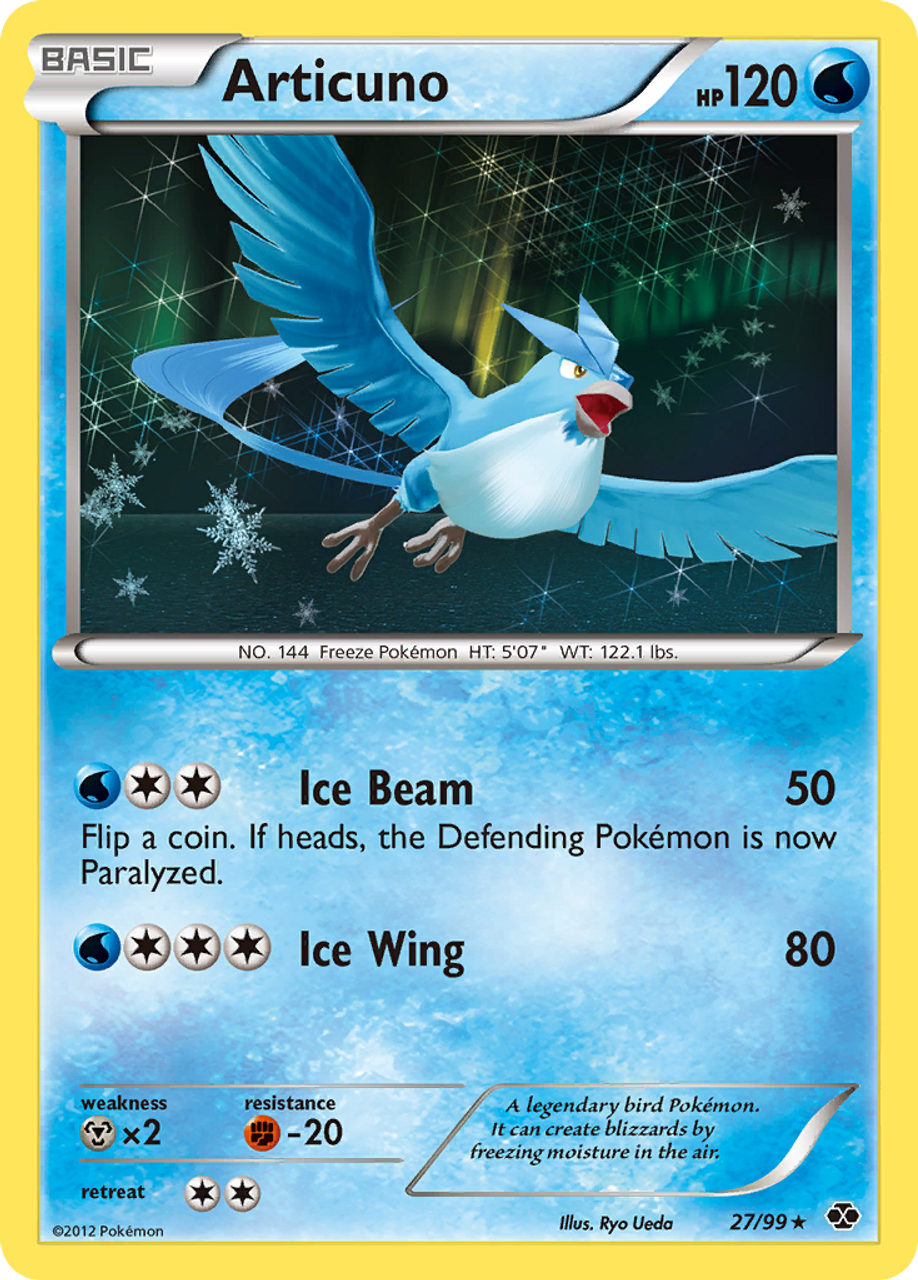 Articuno (27/99), Busca de Cards