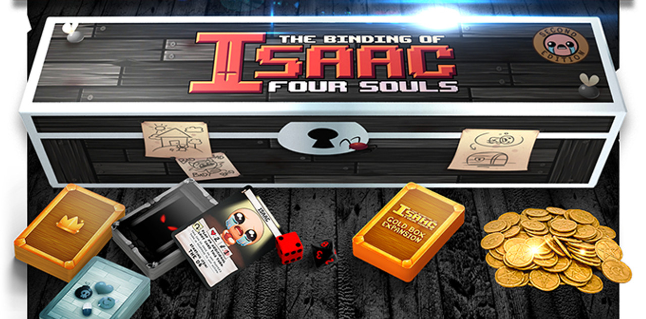 も付属しますThe Binding of Isaac Four Souls キックスターター