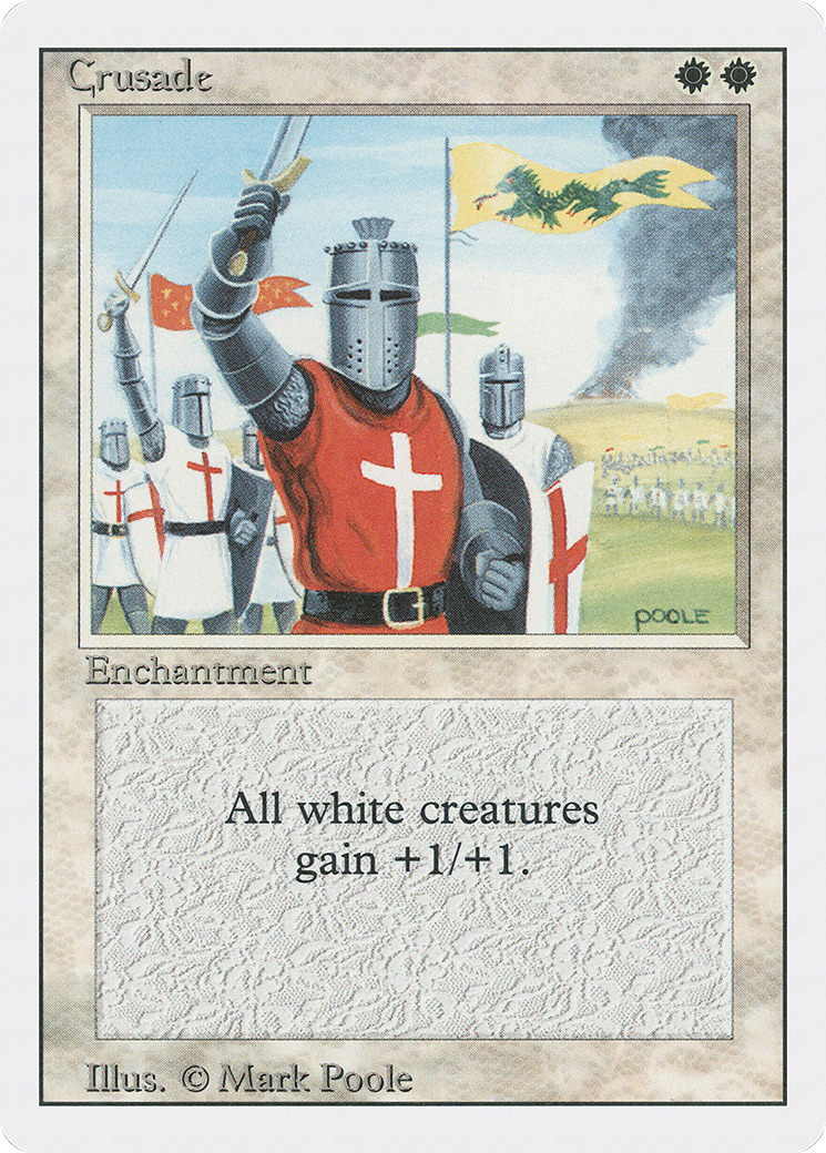 mtg 十字軍 crusade Alternate アルターネイト Crusade (3ED-015) - Revised Edition - Game Nerdz