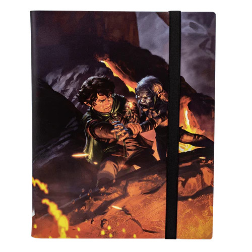 lotr card binder Amazon.com: Trading Card Binder - 9 Pocket Album w Zipper - 360 Side Loading Folder for TCG - 3D PU Leather
