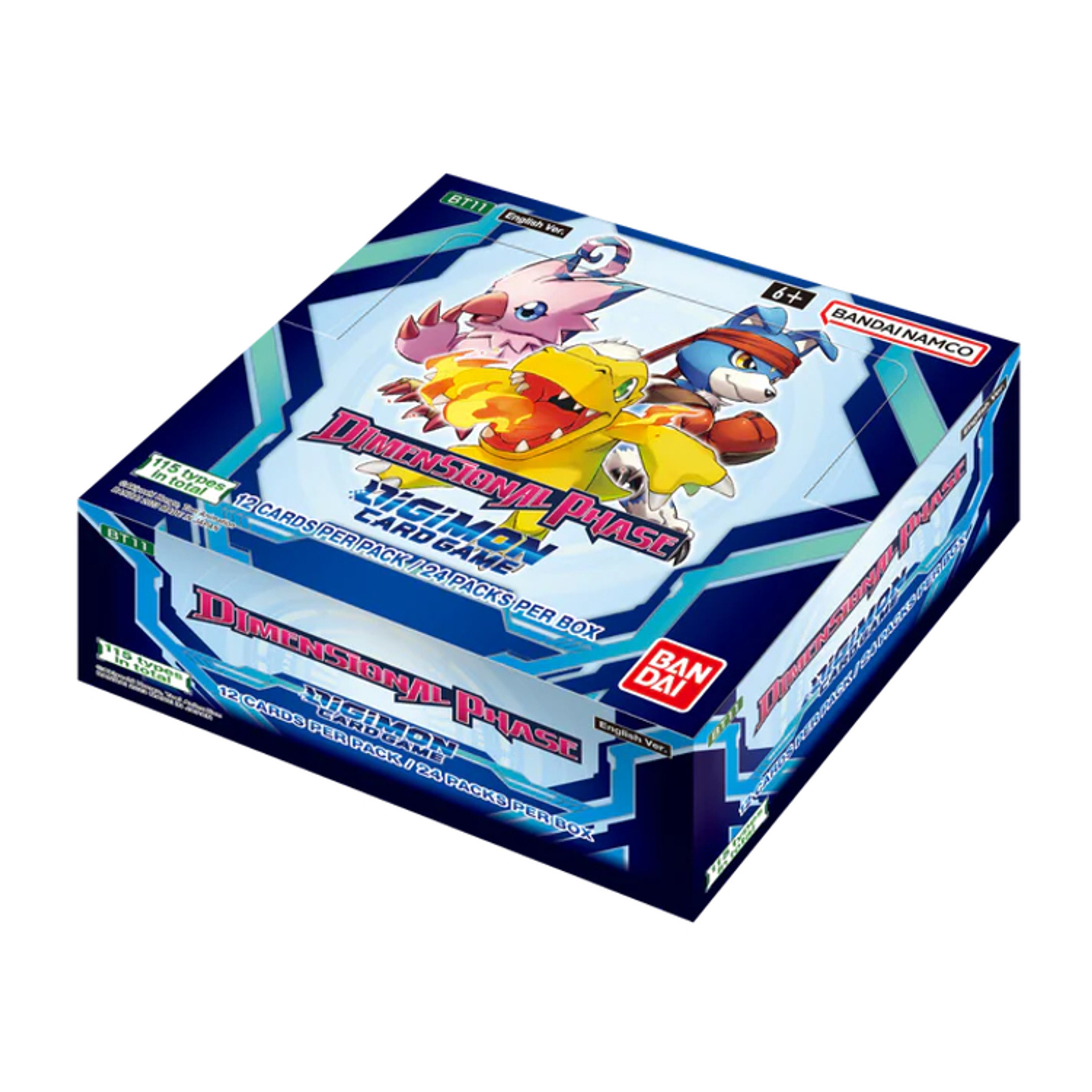 Digimon TCG Dimensional Phase Booster Box BT11 (Bulk Discounts