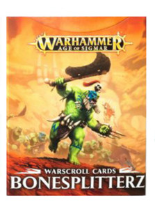 Warhammer Age of Sigmar: Warscroll Cards Bonesplitterz