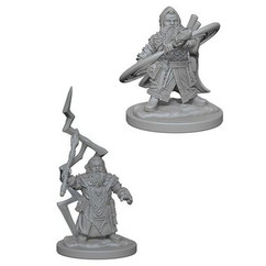 Pathfinder Battles Deep Cuts Unpainted Miniatures: Dwarf Male Sorcerer