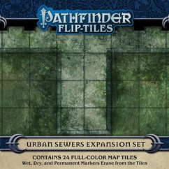Pathfinder RPG: Flip-Tiles - Urban Sewers Expansion Set