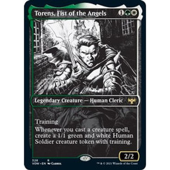 Torens, Fist of the Angels: Rare #328 - Innistrad: Crimson Vow (Showcase)