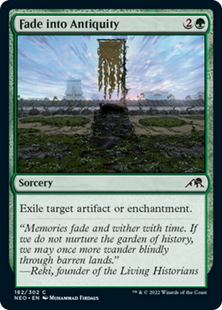 Fade into Antiquity Foil