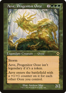 Aeve, Progenitor Ooze Etched Foil (Retro Frame)