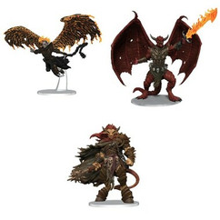 Dungeons & Dragons Miniatures: Icons of the Realms - Archdevils: Bael, Bel & Zariel (Ding & Dent)