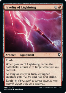 Javelin of Lightning Foil