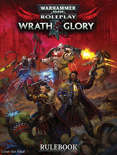 Warhammer 40K Wrath Glory RPG Rulebook Game Nerdz
