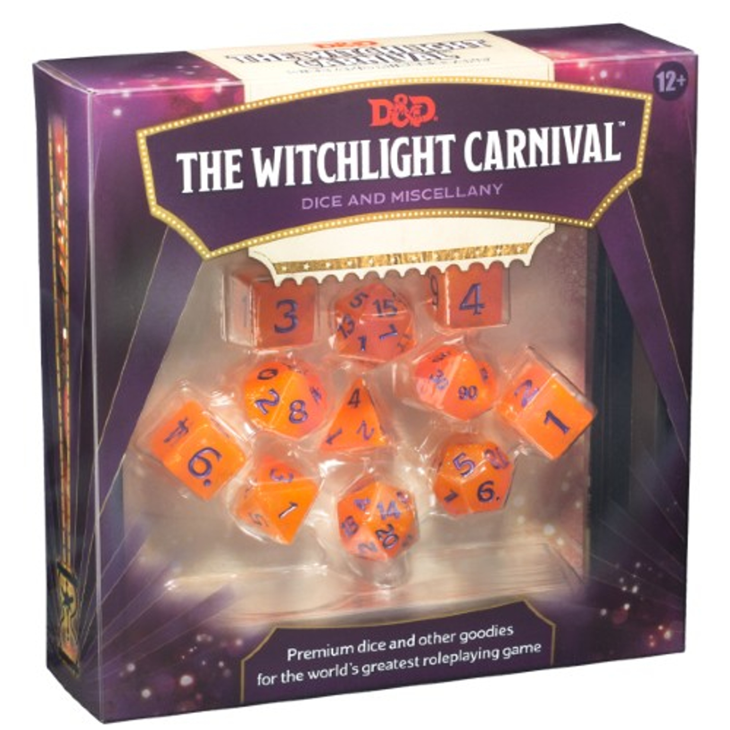 Dungeons & Dragons 5E RPG The Witchlight Carnival Dice & Miscellany