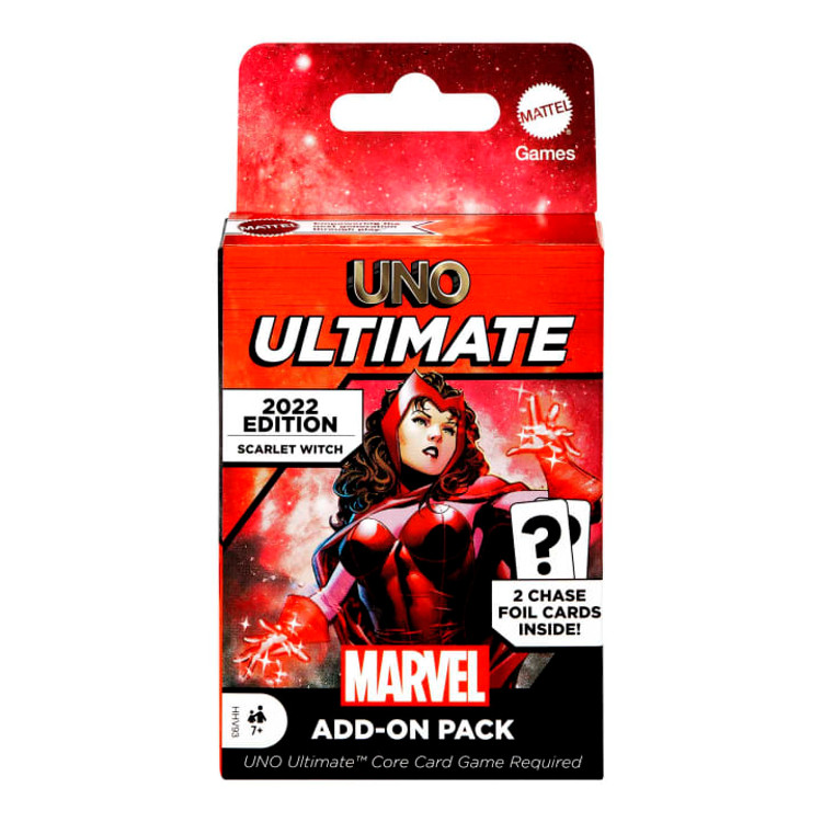 UNO Ultimate Marvel Scarlet Witch AddOn Pack Game Nerdz