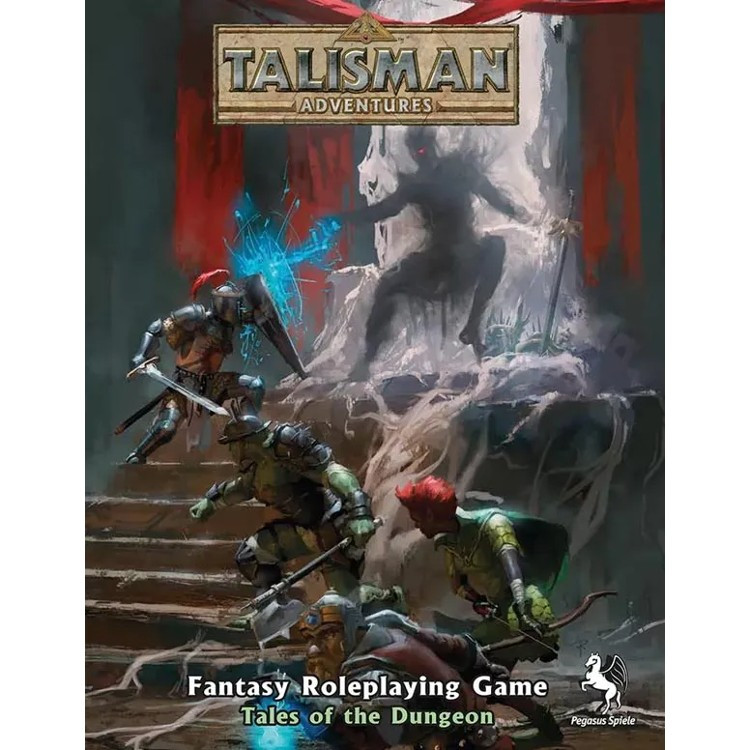 Talisman Adventures RPG Core Rulebook (Limited Edition) – Fantasy Roleplaying Game With 10 Classes & 7 Ancestries
