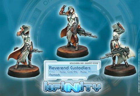 Infinity: Nomads Reverend Custodiers (Hacker, Combi Rifle + Marker)