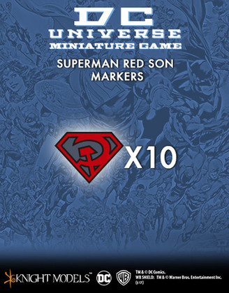 DC Universe Miniature Game: Superman Red Son Markers (On Sale)