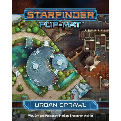 Starfinder RPG: Flip-Mat Urban Sprawl