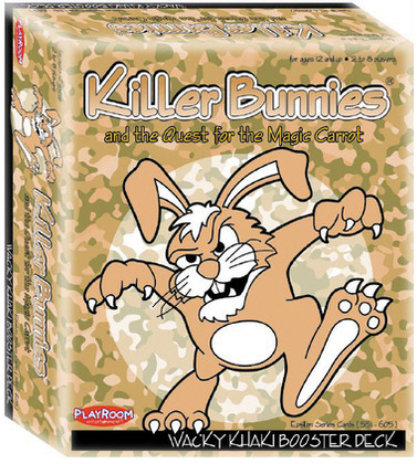 Killer Bunnies: Wacky Khaki Booster Deck