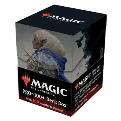 Ultra Pro: MTG - Adventures in the Forgotten Realms - Commander - Galea, Kindler of Hope - Combo Sleeves (100ct) & Deck Box (PRO-100+)