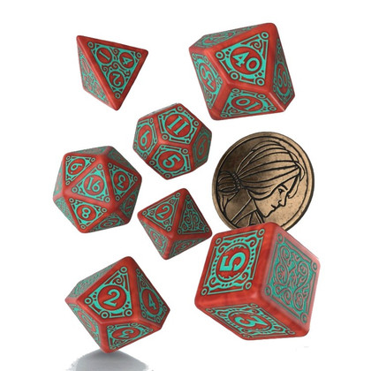 The Witcher: Triss - Merigold the Fearless - Dice Set