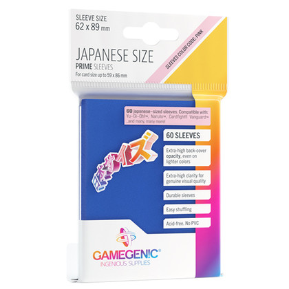 Game Genic: Blue Prime Sleeves - Japanese Size (60ct)
