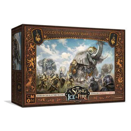 A Song of Ice & Fire Miniatures Game: Golden Company Elephants (PREORDER)