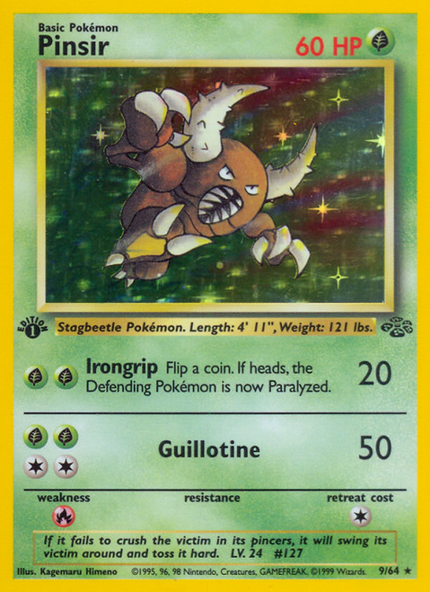 Pinsir 9/64 - Jungle Unlimited Holofoil