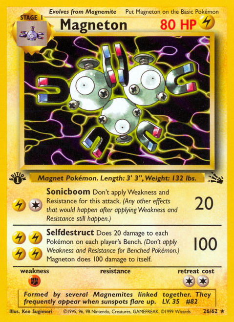 Magneton 26/62 - Fossil 1st Edition