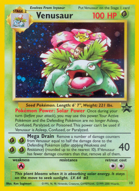Venusaur 13/53 - Wizards Black Star Promos