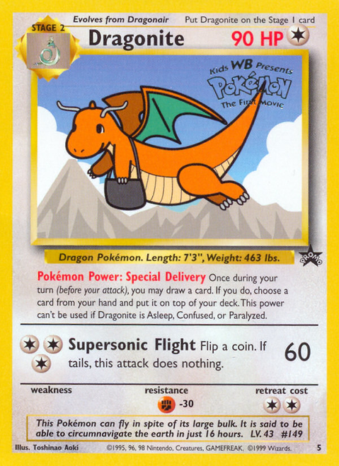 Dragonite 5/53 - Wizards Black Star Promos