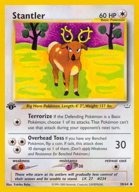 Stantler 38/64 - Neo Revelation Unlimited
