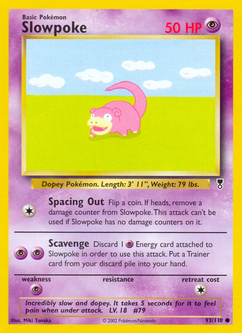 Slowpoke 93/110 - Legendary Collection Reverse Holofoil