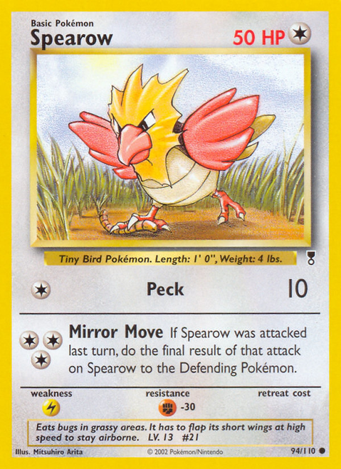 Spearow 94/110 - Legendary Collection