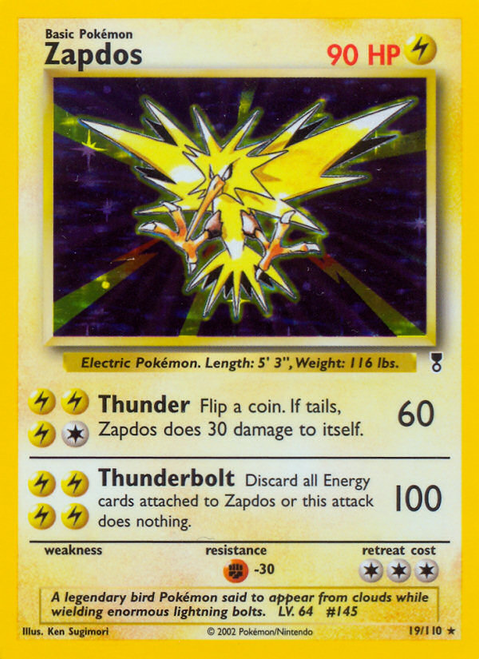 Zapdos 19/110 - Legendary Collection Holofoil