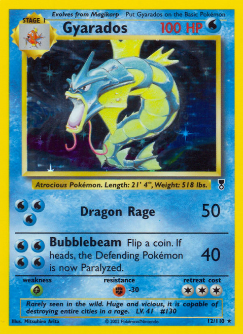 Gyarados 12/110 - Legendary Collection Reverse Holofoil