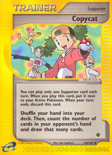 Copycat 138/165 - Expedition Base Set Reverse Holofoil