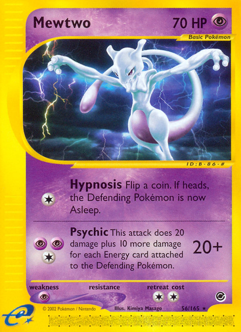 Mewtwo 56/165 - Expedition Base Set