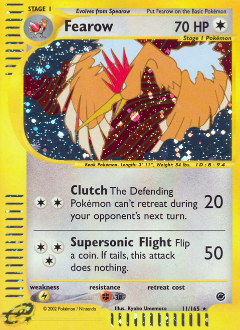 Fearow 11/165 - Expedition Base Set Holofoil