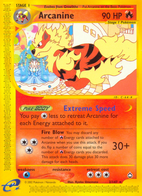 Arcanine 2/147 - Aquapolis