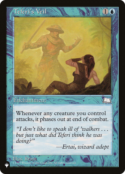 Teferi's Veil (LIST-WTH-53) - The List