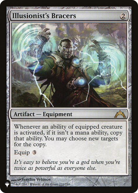 Illusionist's Bracers (LIST-GTC-231) - The List