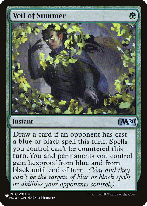 Veil of Summer (LIST-M20-198) - The List