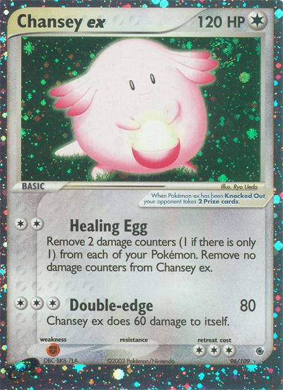 Chansey ex 96/109 - Ruby  Sapphire Holofoil