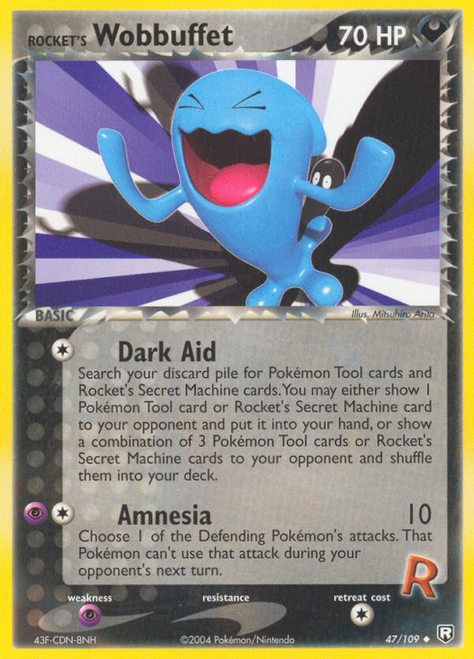 Rocket's Wobbuffet 47/109 - Team Rocket Returns