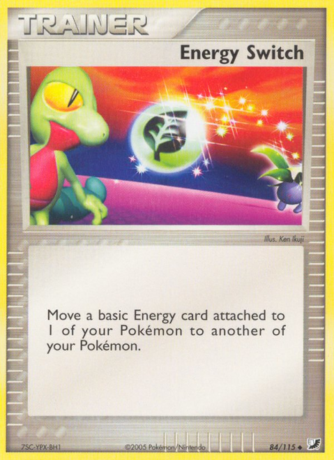 Energy Switch 84/115 - Unseen Forces Reverse Holofoil
