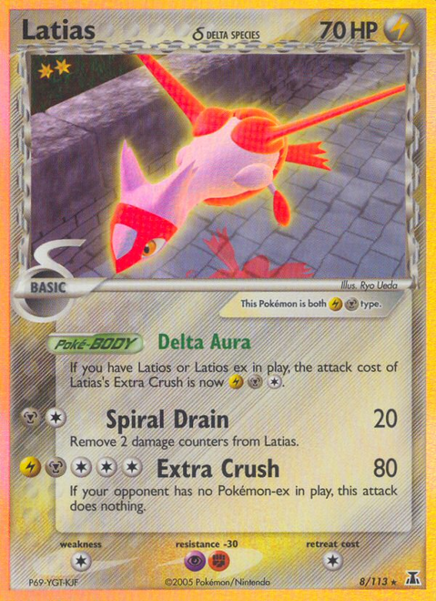 Latias δ 8/113 - Delta Species Holofoil